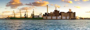 Baltimore, MD Panoramic Domino Sugar Plant- Canvas or Photo Paper